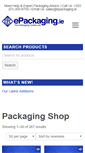 Mobile Screenshot of epackaging.ie